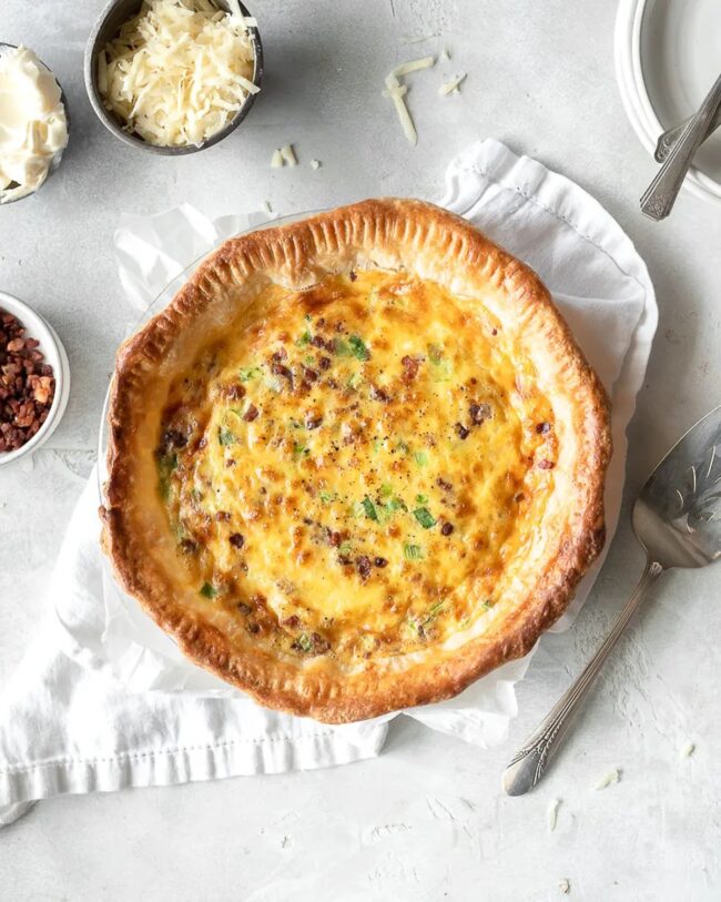 Pancetta Quiche