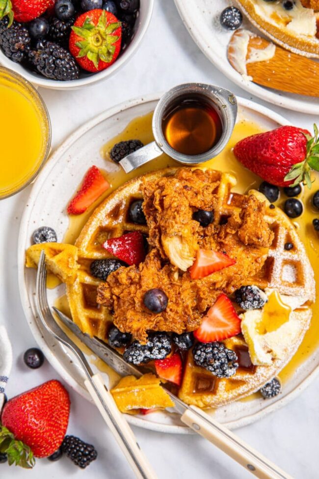 Chicken and Waffles