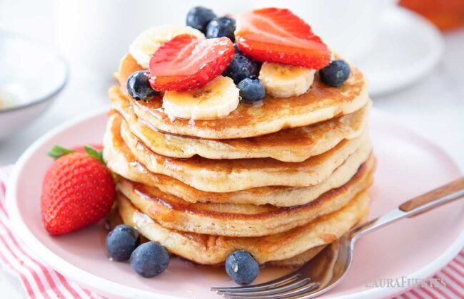 Coconut Milk Pancakes