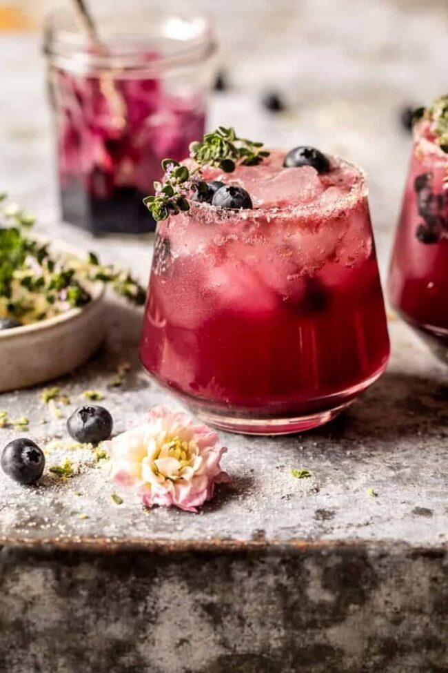 Blueberry Limoncello Smash