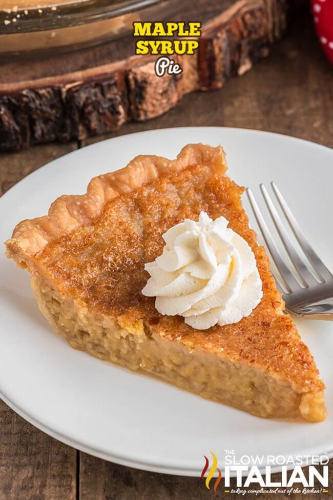 Maple Syrup Pie