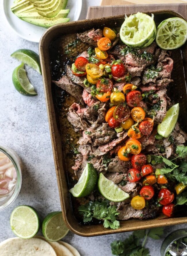 Cilantro Lime Flank Steak