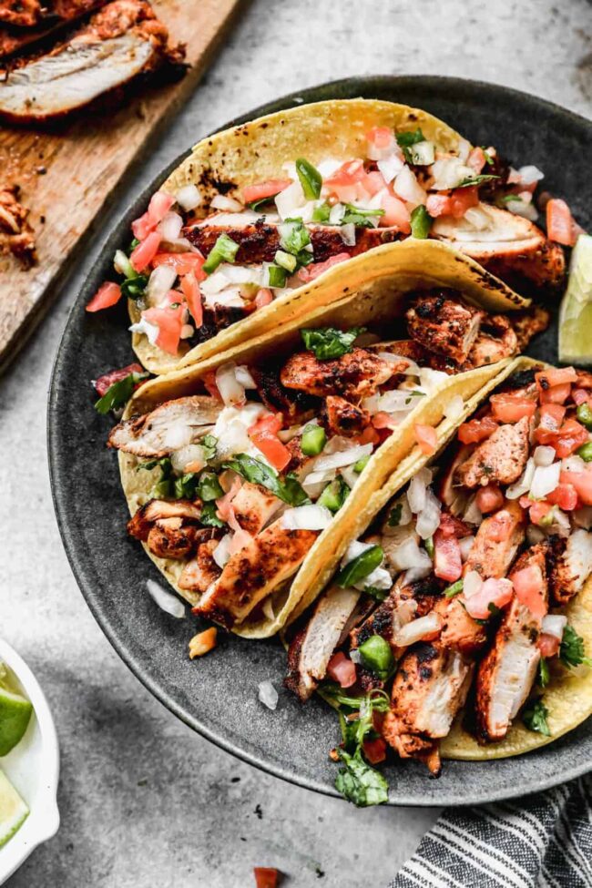 Grilled Chicken Tacos