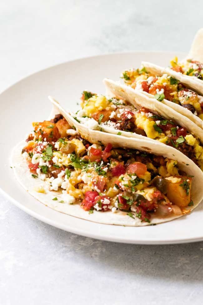 Loaded Breakfast Tacos