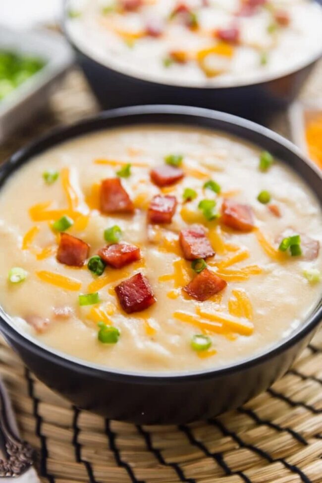 Leftover Ham and Potato Soup