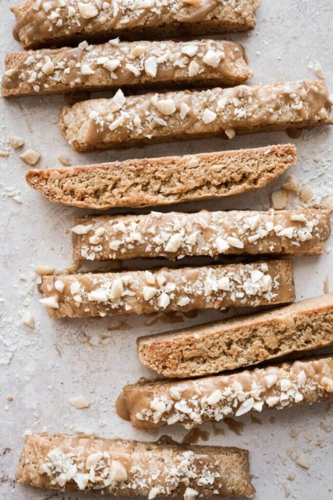 Maple Almond Biscotti