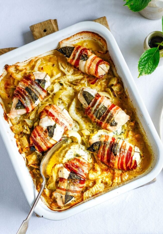 Pancetta-Stuffed Chicken Breast
