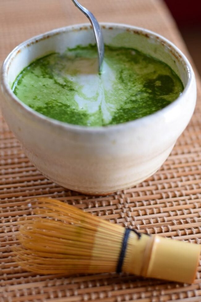 Coconut Milk Matcha Latte