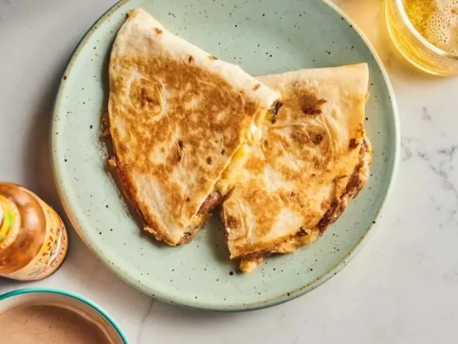 Mashed Potato Quesadillas