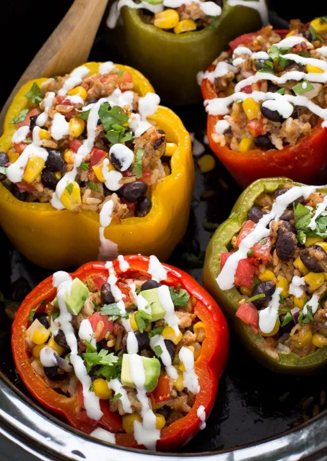 Breakfast Stuffed Peppers