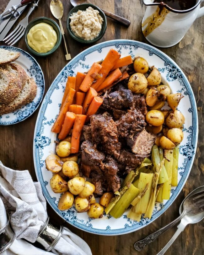 Beef Chuck Roast with Vegetables