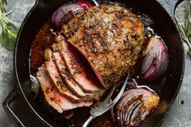 Garlic Herb Beef Chuck Roast
