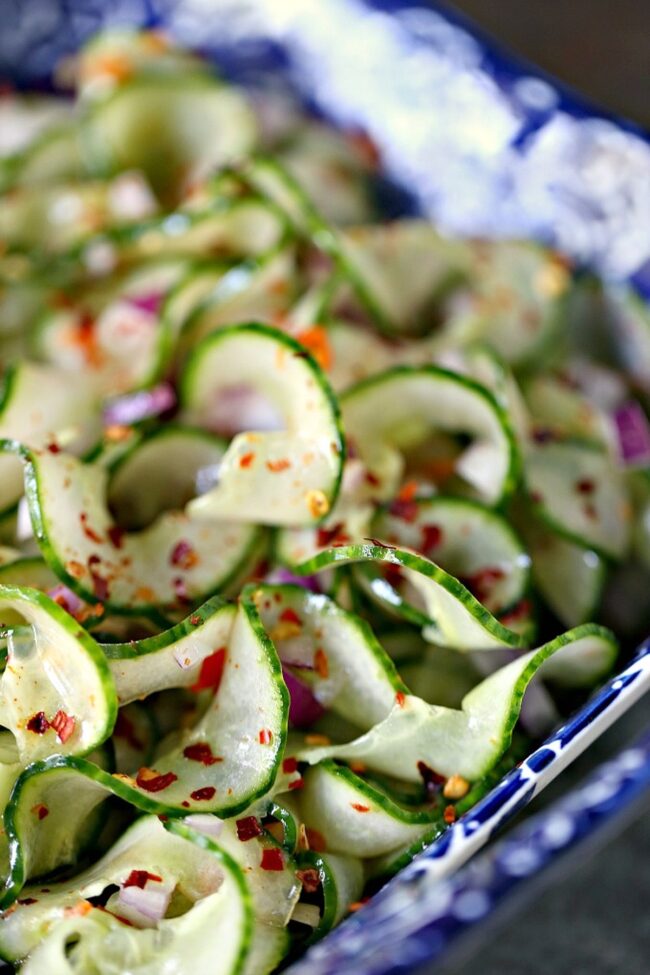 Spicy Thai Cucumber Salad