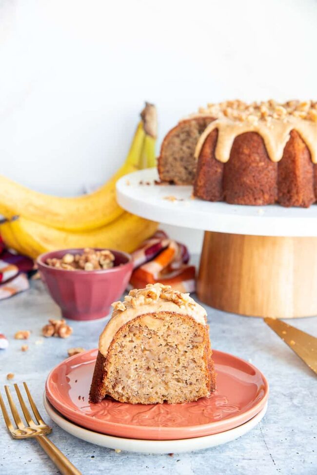 Maple Walnut Bundt Cake