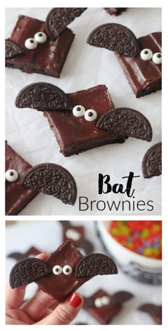 Bat Wing Brownies