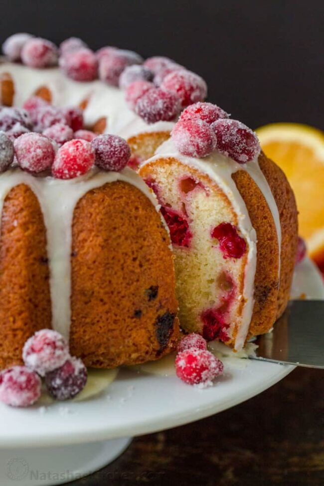 Cranberry Orange Bundt Cake