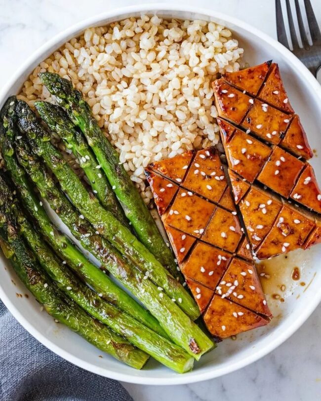 Maple-Glazed Tofu Steaks