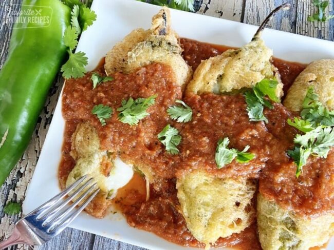 Green Chile Rellenos