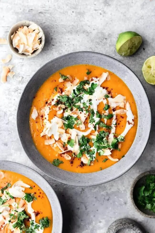 Sweet Potato and Coconut Soup