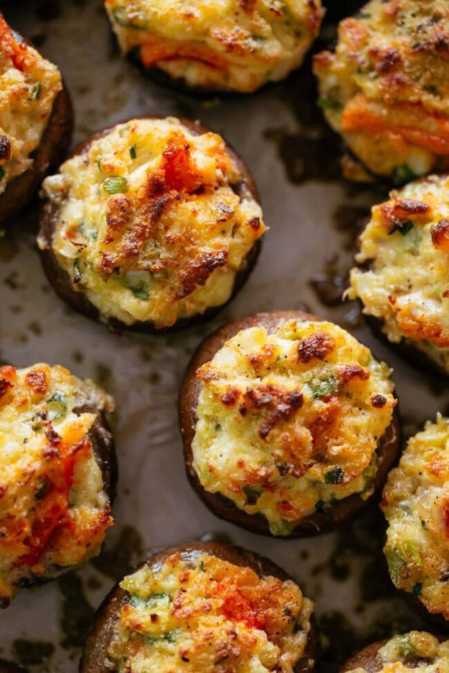 Crab Stuffed Mushrooms