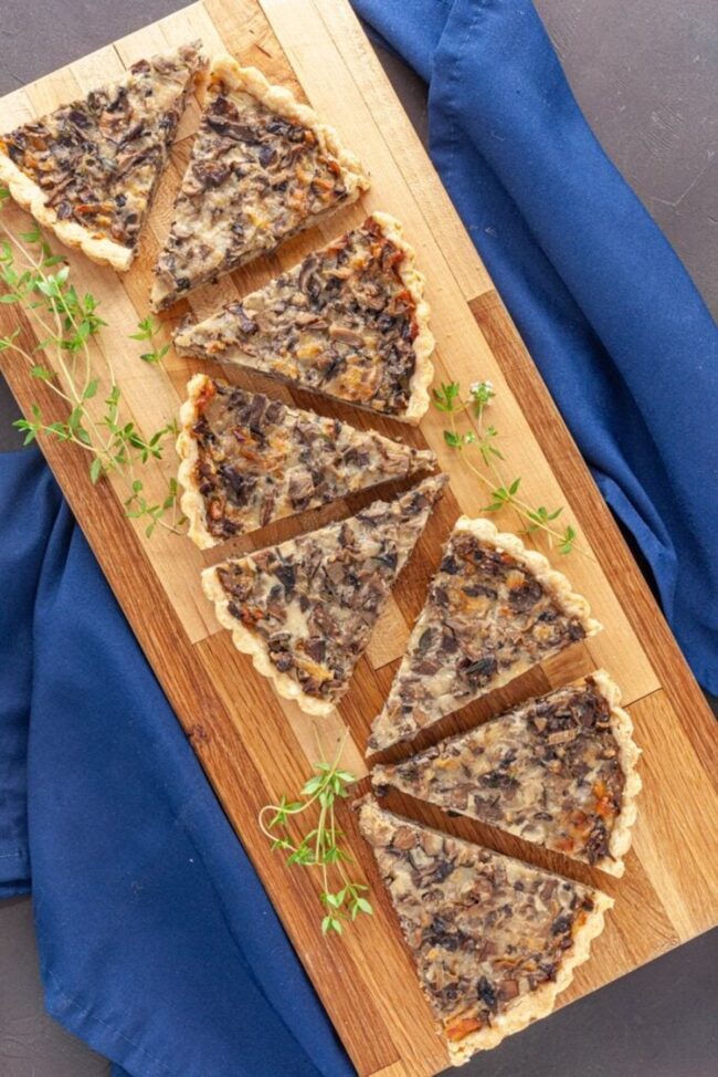 Savory Mushroom Tart