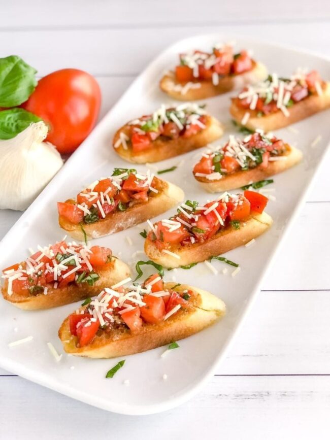 Tomato Basil Bruschetta