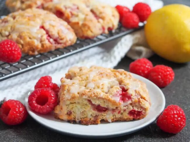 Raspberry Scones