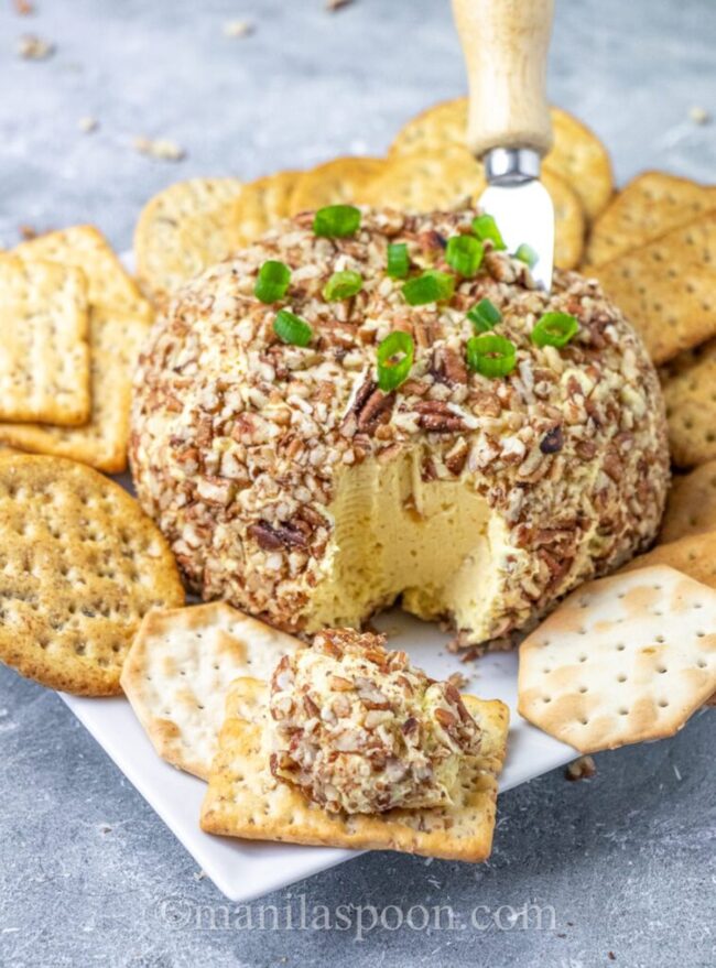 Mango Chutney Cheese Bites