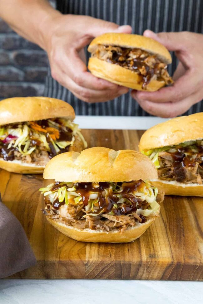 BBQ Pulled Pork Sandwiches