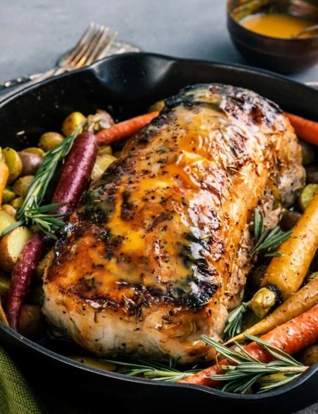 Maple Glazed Pork Roast