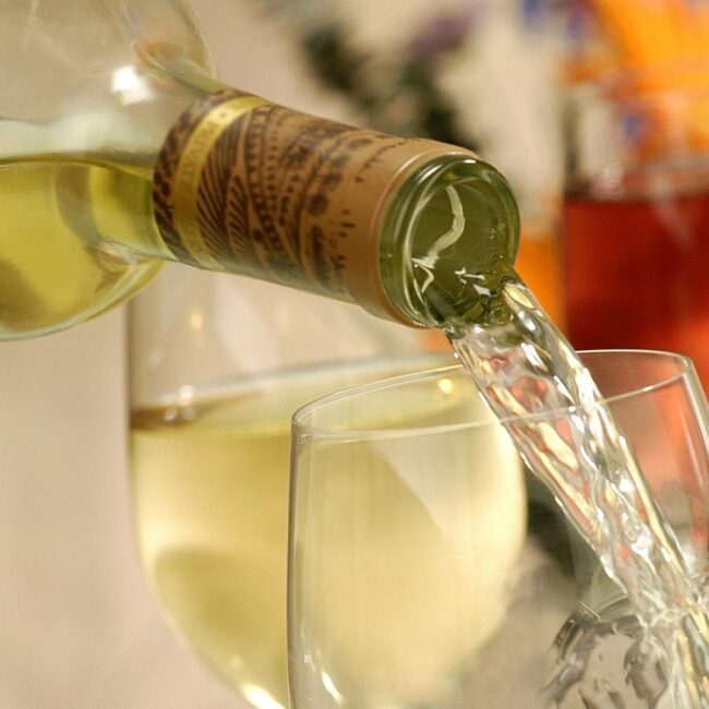 Dry White Wine and Sugar