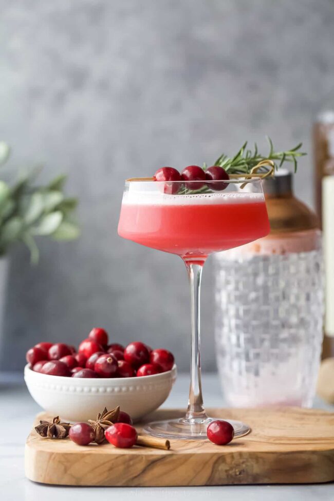 Cranberry Whiskey Sour