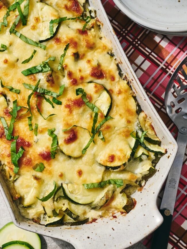Zucchini and Cottage Cheese Casserole