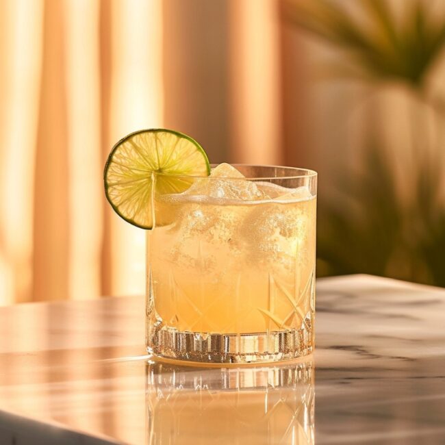Cointreau Rickey