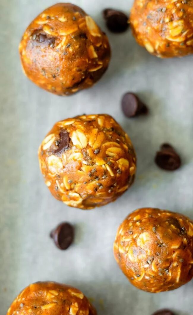 Pumpkin Spice Energy Bites