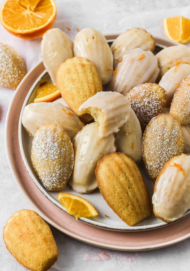 Orange Zest Madelines