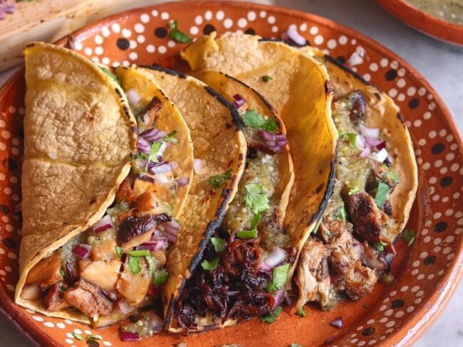Lions Mane Mushroom Tacos
