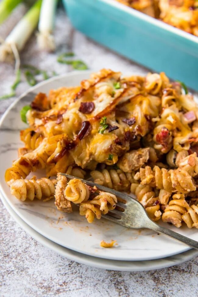 Barbecue Chicken Casserole