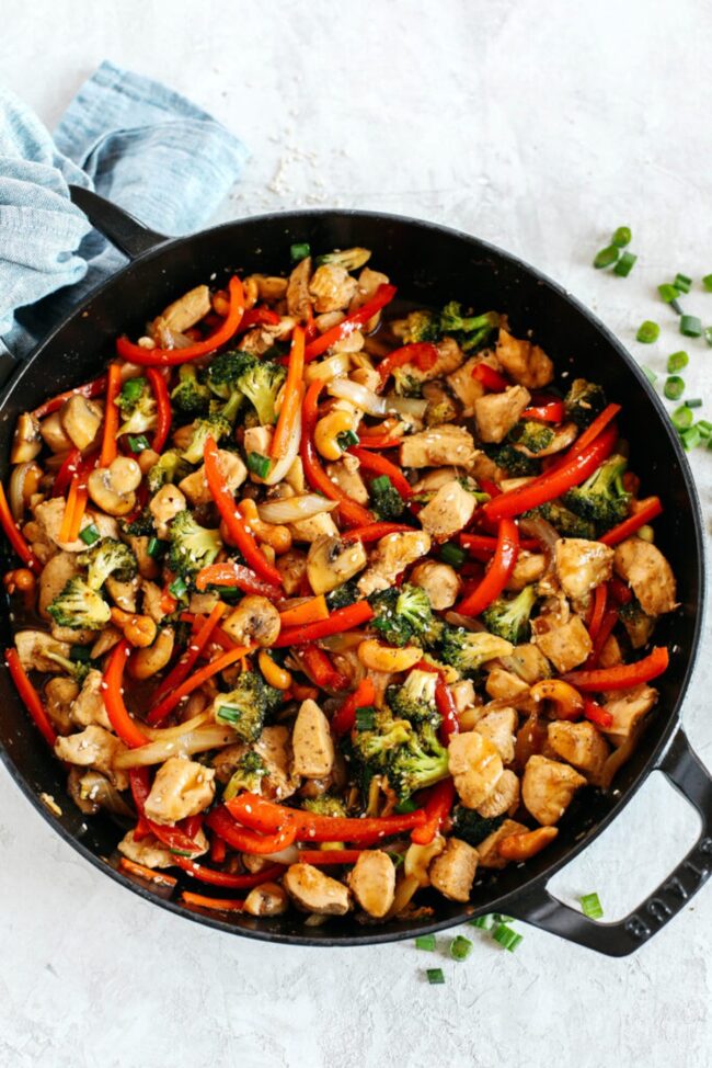 Teriyaki Chicken and Vegetables