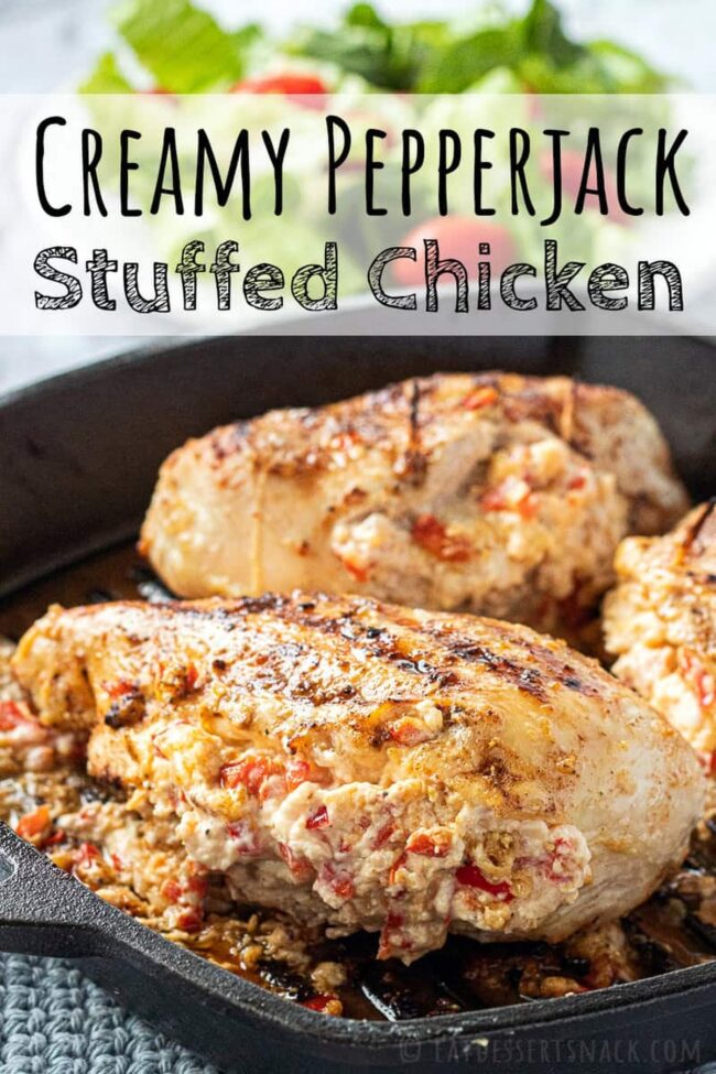 Pepper Jack Stuffed Chicken