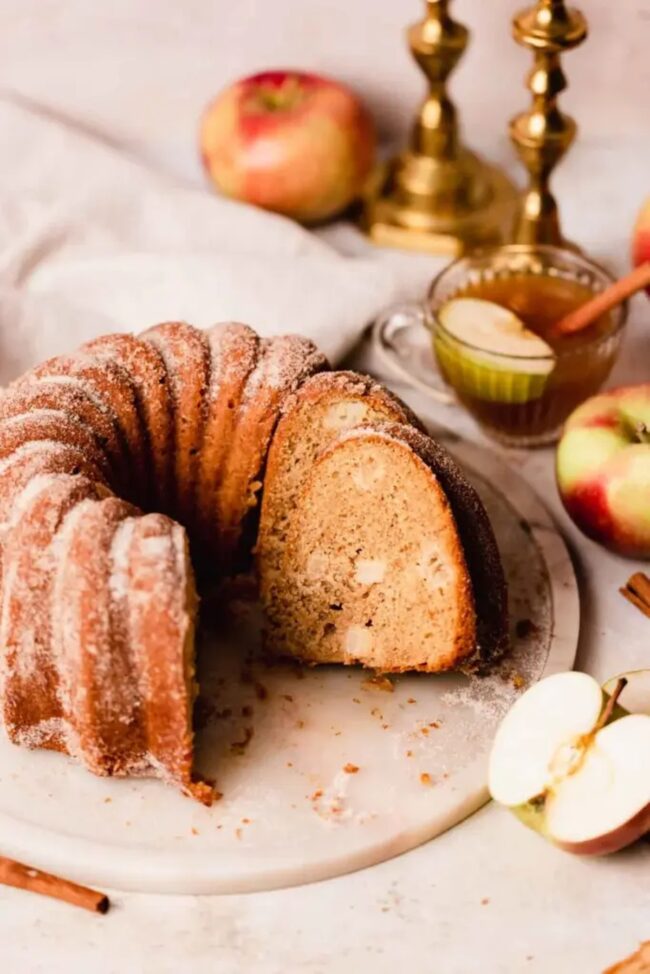 Cider-Infused Apple Bundt