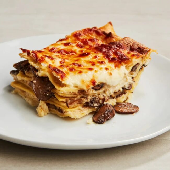 Shiitake Mushroom Lasagna