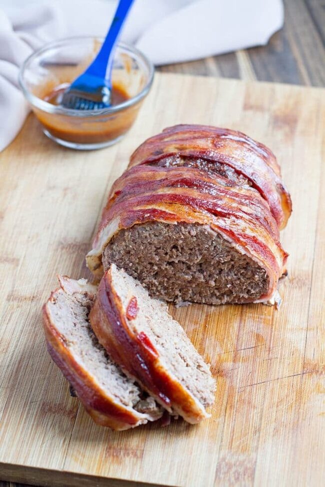 Bacon-Wrapped Meatloaf