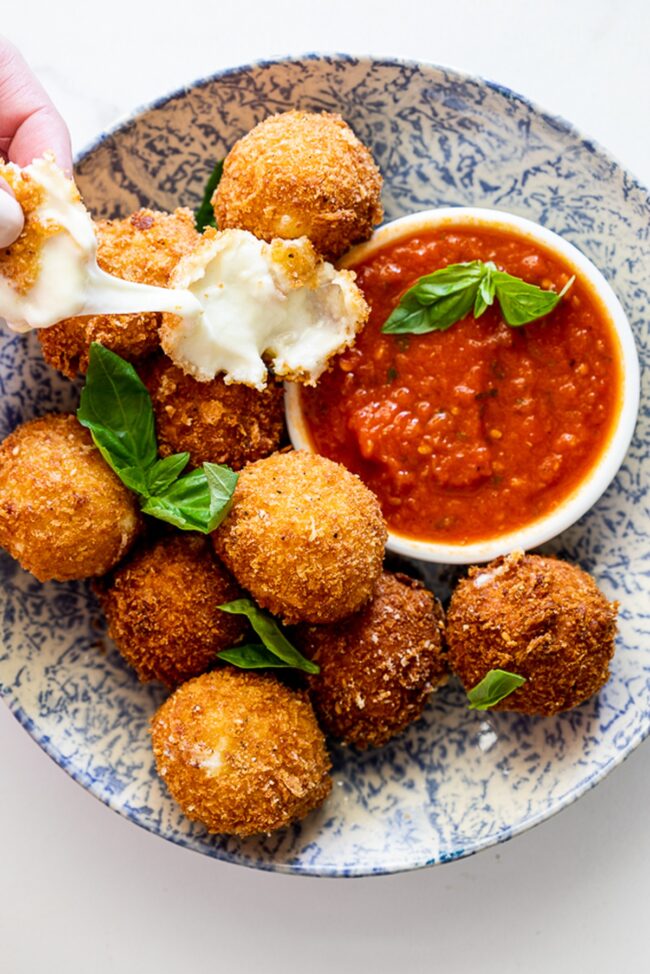Fried Mozzarella Balls