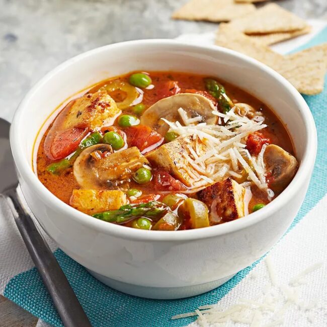 Tofu and Vegetable Soup
