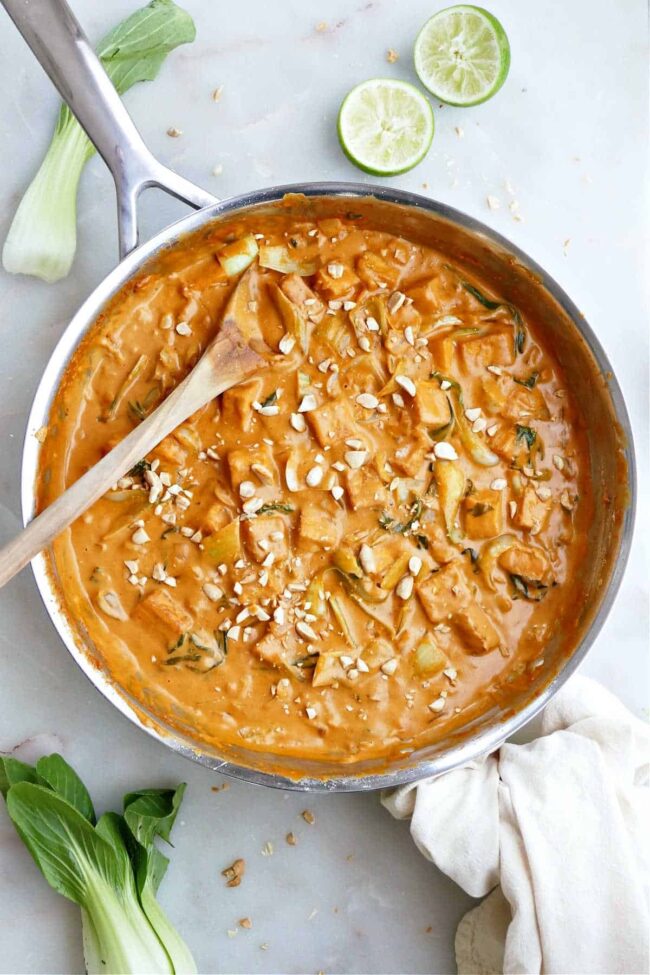 Coconut Milk Tofu Stir-Fry