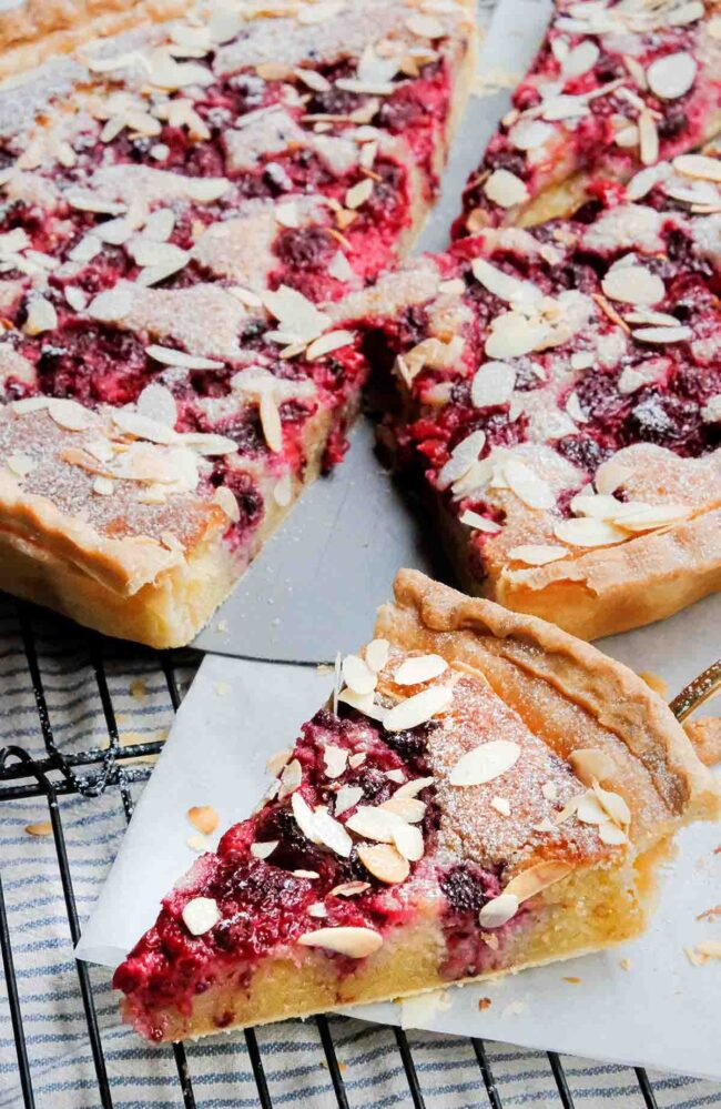 Raspberry Almond Tart