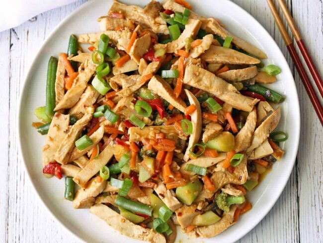 Turkey and Vegetable Stir-Fry