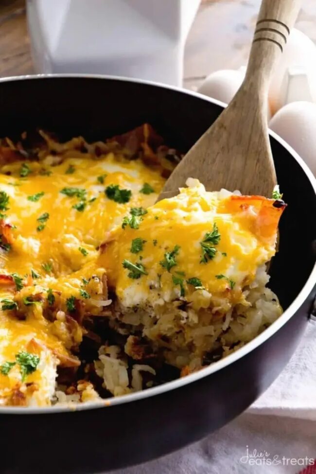 Cheddar Bacon Hash Browns