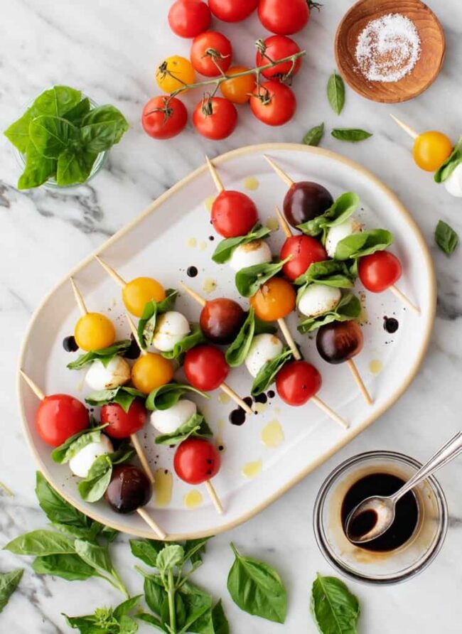 Caprese Salad Skewers